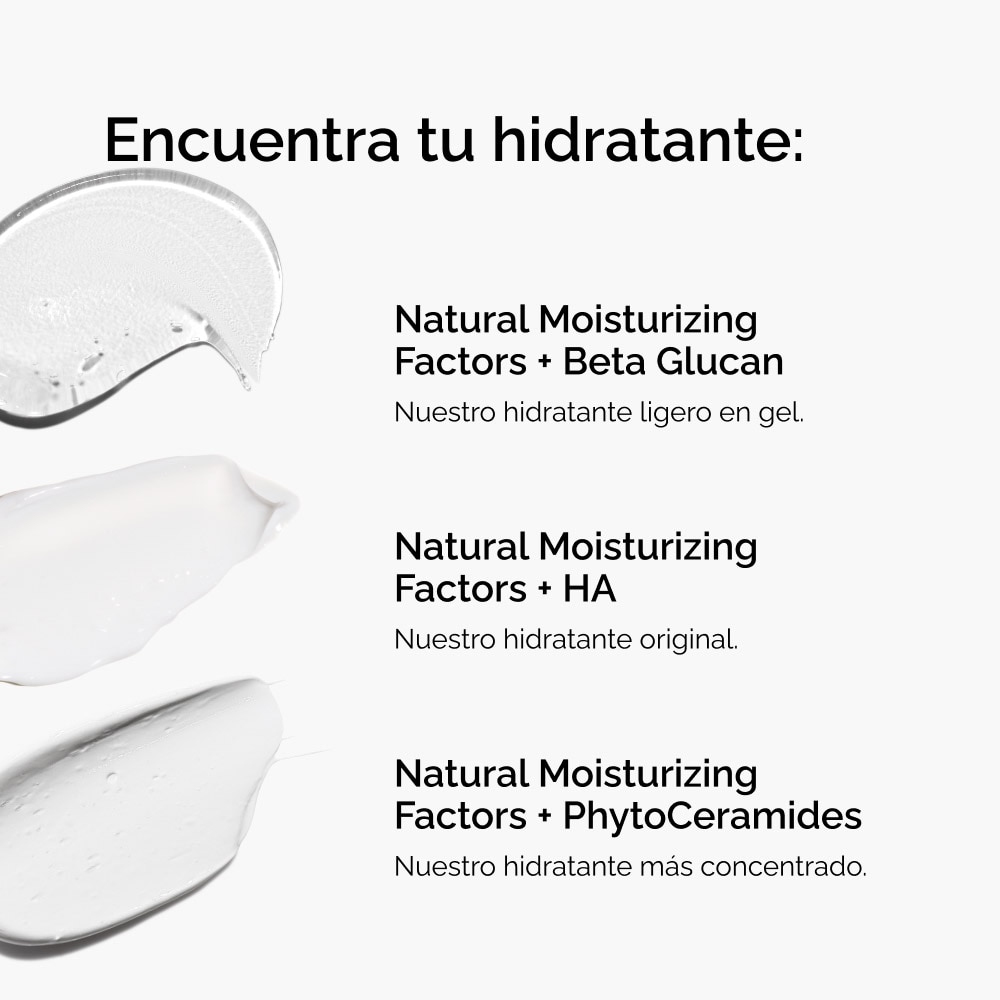 NATURAL MOISTURIZING FACTORS + PHYTOCERAMIDES (CREMA FACIAL HIDRATANTE CON FITOCERAMIDAS)